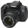 Zrkadlovka Canon EOS 750D 18-55S 4CE korpus + objektív