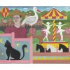 Kolotoč príbehov - Juraj Ledžinský XL (do veľkosti 150x150cm) Viac farieb