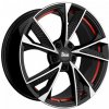 MAM Mam Rs6 7X16 5X100 ET38 Black Front Polish Red Inside 63.4