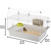 Ferplast klietka CAVIE 80 pre morča 77x48x42 cm