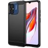 Techsuit Carbon Silicone puzdro pre Xiaomi Redmi 12C – čierne