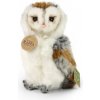 Plyšová sova pálená 17 cm ECO-FRIENDLY