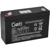 Batéria olovená 6V 12Ah Geti
