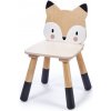 Detská drevená stolička líška Tender Leaf Forest Fox Chair uni