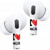 RockMax Art Skin pre AirPods Pro 2 / Pro / AirPods 4 - I love music