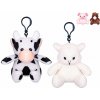 Zvieratko farma plyšové/prívesok na kľúče 10 cm - mix variantov či farieb