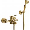 NÁSTENNÁ VODOVODNÁ BATÉRIA RETRO LAURA S-1182VG STARÉ ZLATO
