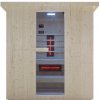 Sanotechnik Lahti vonkajšia kombinovaná sauna (infra + fínska sauna) pre 5-6 osôb, 198x181,5cm