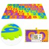 Eco Toys Vzdelávacie penové puzzle Písmená a čísla 36 ks