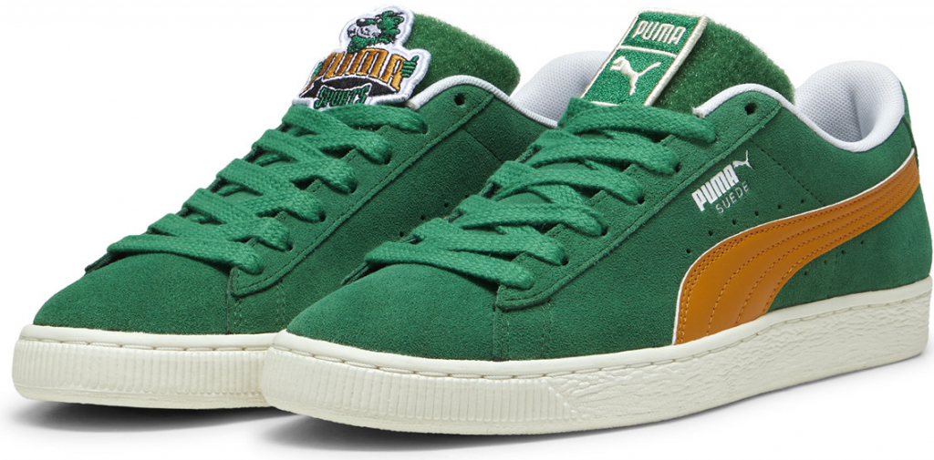 Puma SUEDE PATCH 39538801 zelená