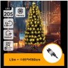 Aigostar B.V. | Aigostar - LED vonkajší vianočný stromček 205xLED/6W/230V/8 funkcií 180cm IP44 teplá biela | B10303Y3D