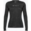 Dámske cyklistické tričko s dlhým rukávom Fox Racing Ranger Tru Dri W black