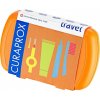 Curaprox Travel Set zubná kefka + CPS medzizubné kefky 2 ks + zubná pasta 10 ml darčeková sada, oranžový