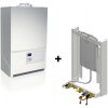 kotol ATAG P35ECR, výkon 6,7 - 27,3 kW, s prietokovým ohrevom TV 17,5 l/ min (pri Δt=30 °C) s rámom s integrovanou expanznou nádobou 8 l