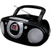 Soundmaster SCD5100SW/ CD přehrávač/ Přehrávač Kazet/ FM rádio/ Černý
