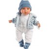 Llorens 42405 BABY ENZO realistická se zvuky a měkkým látkovým tělem 42 cm