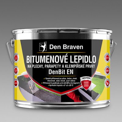 Den Braven Bitumenové lepidlo DenBit EN, 9 kg plechovka Den Braven od 46,51  € - Heureka.sk