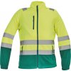 Cerva Sevilla Pánska HI-VIS fleecová bunda 03460002 žltá/zelená 3XL