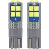 LED žiarovky CANBUS 10SMD 3030 T10 W5W White 12V/24V