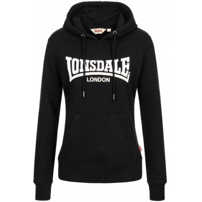 Lonsdale Women's hooded sweatshirt čierna