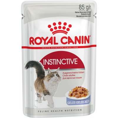 Royal Canin Sensible - ako doplnok: mokré krmivo 12 x 85 g Royal Canin Instinctive v želé