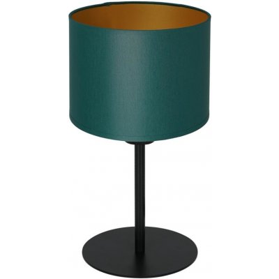 Luminex | Stolná lampa ARDEN 1xE27/60W/230V pr. 18 cm zelená/zlatá | LU3553