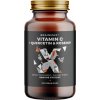 BrainMax Vitamin C & Quercetin, Rose Hip, 100 rastlinných kapsúl Vitamín C s kvercetínom, bioflavonoidmi a BIO šípkou pre imunitu, výživový doplnok, 100 dávok