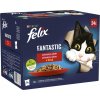 Felix Fantastic Multipack kurča/hovädzie/králik/jahňacie v želé 24 x 85 g