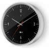 Rádiom riadené nástenné hodiny Vida oceľové 30 cm