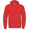 B&C Unisex mikina cez hlavu WUI21 Red 4XL