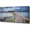 Foto obraz na plátne Drevený most 100x50 cm