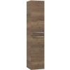 EBS Urban Vysoká skříňka 35x170cm L/P, dub halifax-madlo nerez 1 set