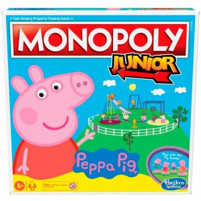 Spoločenská hra Peppa Pig Monopoly Junior Prasátko Peppa
