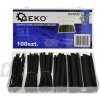Geko Sada zmršťovacích bužírok čiernych 100ks