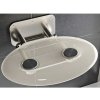 RAVAK Sedadlo do sprchy OVO-P II-CLEAR B8F0000048
