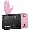 Espeon Nitrilové rukavice NITRIL COMFORT 100 ks, nepudrované, ružové, 3.8 g Veľkosť: S
