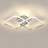 LED Stropné Svietidlo Luster Chróm Štvorcový Moderný do Kuchyne 42W 4500K