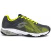 Pánska tenisová obuv Lotto Mirage 300 III Clay All Black/Acacia Green EUR 43,5