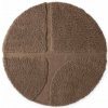 Najkoberce Ted Baker Lambeth hnedý kruh 160 cm kruh