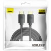 Baseus Video Cable High Definition Series HDMI To HDMI 2.1, 8K 60 Hz, 4K 120 Hz, 2K 144 Hz, 3D eARC, QMS, Dynamic HDR, VRR, ALLM, 3m. Black (CAKGQ-L01)