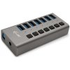 USB hub OEM i-tec USB 3.0 na 7x USB 3.0 s napájacím adaptérom 36 W