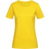 Stedman Dámske tričko Lux Fitted Crew neck sunflower žltá