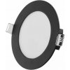 EMOS SK s.r.o. Lighting LED vstavané svietidlo NEXXO, kruhové, čierne, 7W, CCT - ZD1323