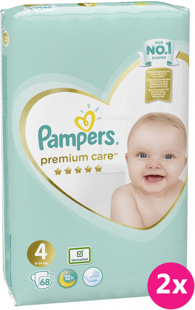 Pampers Premium Care 4 136 ks