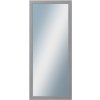 DANTIK - Zrkadlo v rámu, rozmer s rámom 60x140 cm z lišty STEP šedá (3019)
