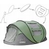 Turistický kempingový stan pre 3 osoby, samorozkladací POP-UP Promis 3 SEKUNDY