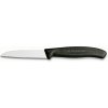 VICTORINOX Nôž s vlnitým ostrím Swiss Classic 8 cm, 6.7433, čierny