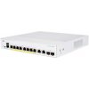 Cisco switch CBS250-8PP-E-2G (8xGbE, 2xGbE/SFP combo, 8xPoE+, 45W, fanless) - REFRESH (CBS250-8PP-E-2G-EU-RF)