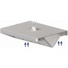 Centrální digestoř šikmá 3900x1800x450 mm | STALGAST, 9821118390 inox