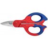 Elektrikárske nožnice KNIPEX 160mm 9505155SB